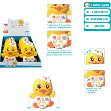 NessiWorld JLG-855-144A Işıklı ve Müzikli Ördek Bebek -Vrd