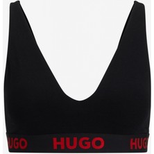 Hugo Kadın Marka Logolu Ayarlanabilir Omuz Askılı Siyah Sütyen 50495867-001