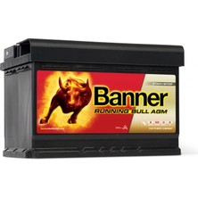 Banner Running Bull Agm 57001 12 V 70 Ah ( - + )