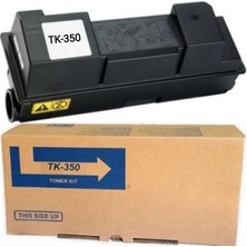 QPRİNT TONER Kyocera Tk 350 Muadil Toner TK350 Atık Kutulu FS3040 FS3140 FS3540 FS3640 FS3920
