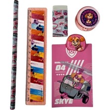 NessiWorld Metal Kalemlikli 7 Parça Kırtasiye Seti