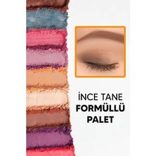 Özfırat Pvc Yapı 15 Renkli Sedefli Mat Far Paleti - 2'li Set