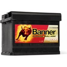 Banner Running Bull Agm 55001  12 V 50 Ah ( - + )