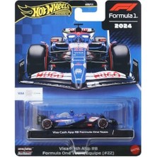 Montreal Hot Wheels Premium Formula 1 Yarış Arabası Tekli P (JBM14 Visa Cash App Rb Formula One Team (#22)) ( 1 Adet )