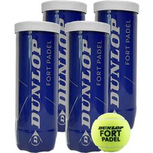 Tecnifibre Dunlop Fort 3'lü 4 Kutu Padel Topu
