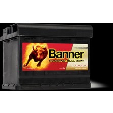 Banner Running Bull Agm 56001 12 V 60 Ah ( - + )