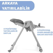 NessiWorld Mama Sandalyesi Dark Grey