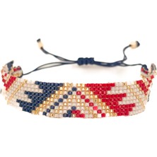 Helenist Design Geometrik Miyuki Bileklik