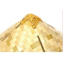 Özfırat Pvc Yapı Naturel Renk Cambodia Kamboçyalı Vietnam Şapkası Pvc Hasır