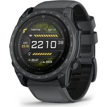 Garmin tactix 8 – 51 mm, AMOLED, Cerakote Kaplama - Uygulamalı Balistik Ultralight Solver ve Slate Grey Cerakote Kaplama dahil