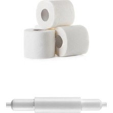 Özfırat Pvc Yapı Buffer® Wc Tuvalet Kağıdı Makarası Beyaz Tuvalet Kağıdı Tutucu Makara