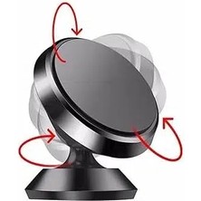 NessiWorld Araç Torpidosuna Yapışan Mıknatıslı Telefon Tutucu Siyah CM-308