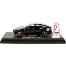 Montreal 1:24 Sesli ve Işıklı Die Cast Xlg Model 3 Araba  (Siyah) ( 1 Adet )