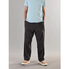 Duxa %100 Pamuk Keten Kumaştan Beli Lastikli ve Bağcıklı Erkek Rahat Kalıp Bol Kesim Günlük Ev Dış Spor Hac Umre Yazlık Baharlık Giyim Hambez Pantolon Eşofman Altı