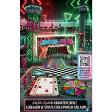 Can Yıldız Plastik Can Yıldız Squid Game Kırmızı Işık Yeşil Işık Parkur Masa Oyunu - Squid Game Aile ve Arkadaş Strateji Oyunu