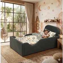 Puf Bebe 90X190 Ölçüde Çocuk Yatağı (Iç Yatak Dahildir)