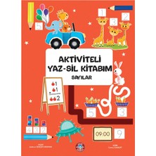 Çocuk Akademi Aktiviteli Yaz-Sil Kitabım Sayılar