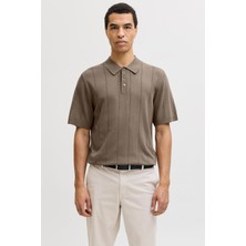 Jack & Jones Premium Jprblawilliam Regular Fit Düğmeli Polo Yaka T Shirt Erkek T Shirt 12291042