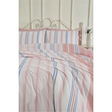 Rasel Tekstil Ibiza Pamuklu Çift Kişilik Nevresim Seti 200X220 cm Somon