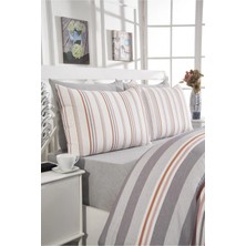 Rasel Tekstil Sevilla Pamuklu Çift Kişilik Nevresim Seti 200X220 cm Gri