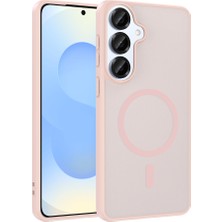 Kupa Galaxy S26 Kılıf Magsafe Kablosuz Şarj Renkli Kenar Darbe Emici Ultra Ince Silikon Kapak