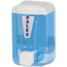 Palex Sıvı Sabunluk Sabun Dispenseri Duvara Monte Şeffaf Mavi 1000 cc