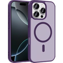 iPhone 16 Pro Kılıf Magsafe Destekli Şarj Özellikli Babet Kapak