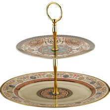 LuckyArt Rosea Bone 2 Katli Kek Standi