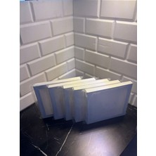 5’li 20X20 cm El Yapımı Tuval Seti – Akrilik & Yağlı Boya Uyumlu Hobi ve Boyama Tuvali