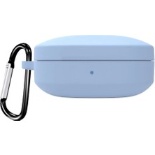 Gpack Samsung Galaxy Buds 4 Kılıf Silikon Açık Mavi