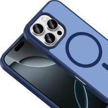 Kupa iPhone 12 Pro Kılıf Magsafe Kablosuz Şarj Renkli Kenar Darbe Emici Ultra Ince Silikon Kapak