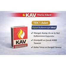 Popüler Sepet Kav Marka Kibrit Emniyetli Çocuk Kilitli 1 Adet