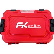 Fk Friko 21V 2.0AH Kömürsüz Motor Şarjlı Matkap Vidalama 2 Bataryalı Çantalı Set