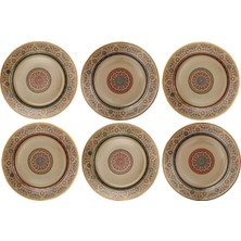 LuckyArt Rosea  Bone 27 cm 6li Tabak Seti