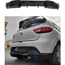 Renault Clio 4 Rs Uyumlu Egzoz Görünümlü Plastik Difüzör