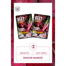 Dermal It's Real Super Gıda Maskesi Pancar 25GR 2'li Set