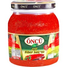 Öncü Acı Biber Salçası 1650 gr Türkiye Menşeli Organik Lezzetli Biber Salçası