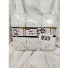 Ören Bayan Kıtty Baby Benekli El Örgü Ipi (3 Adet) 100GR. - Renk: 390