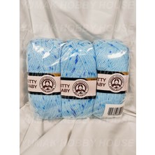 Ören Bayan Kıtty Baby Benekli El Örgü Ipi (3 Adet) 100GR. - Renk: 379