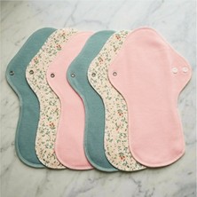 Going Zeero Yıkanabilir Regl Pedi 6'lı Extra Büyük %100 Pamuk Anti Alerjik Ultra Uzun