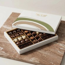 Nutat 500G Büyük Boy Spesiyal Hediye Çikolatası - Dubai & Pişmaniye Dolgulu 7 Farklı Gurme Lezzet 🎁✨