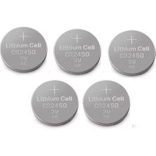 Eco Port Yuma CR2450 Süper Lityum 3V 5’li Kart Düğme Pil