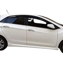 Hyundai I30 Yan Marşpiyel Seti Plastik Mat Siyah 2017 2018 2019 2020