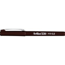 Artline 220 N 0.2 mm Koyu Kahverengi Çizim Kalemleri Ergonomik Uçlu  Adet / Parça Sayısı
