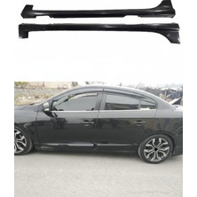 🚗 Renault Fluence Yan Marşpiyel (Plastik) | Şık & Dayanıklı Araç Süsleme | Boyasız