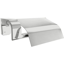 Akademik Mimarlık F1 Serisi Krom Paslanmaz Duvara Monte Tuvalet Kağıtlığı