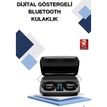 Astraltech Dijital Göstergeli Bluetooth Kulaklık Kablosuz Tws Stereo Bluetooth 5.0