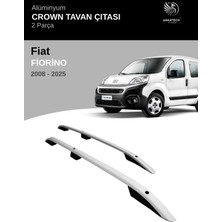 Turtle Fıat Fıorıno 2008-2025 Crown Tavan Çıtası  - Gri
