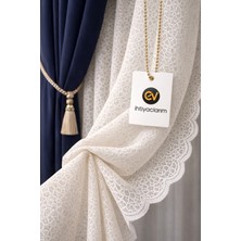 evihtiyaclarim by IOC Perde Deposu Bütün Odalarda Kullanabileceğiniz Ekonomik Kullanışlı Ütü Istemeyen Örme Tül Perde  1 x 2 Seyrek Pileli