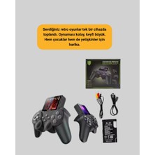 Cenk Xstore Çocuklar ve Yetişkinler Için Uygun 500 Oyunlu Taşınabilir Mini Retro El Konsolu